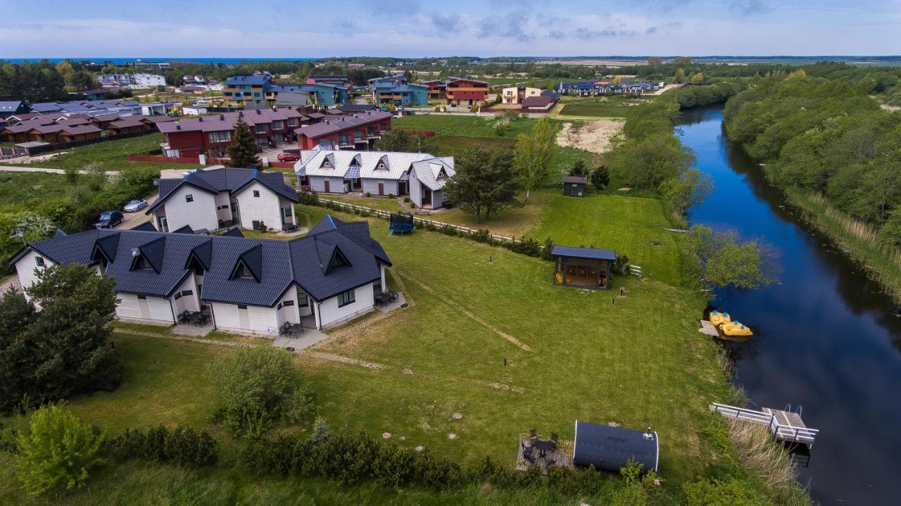 Apartamentai Upe Šventoji Exteriör bild
