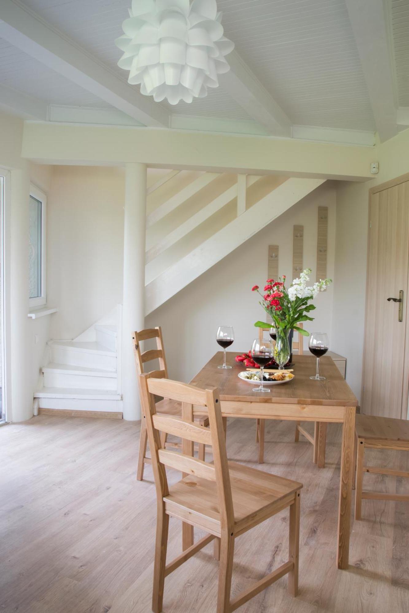 Apartamentai Upe Šventoji Exteriör bild