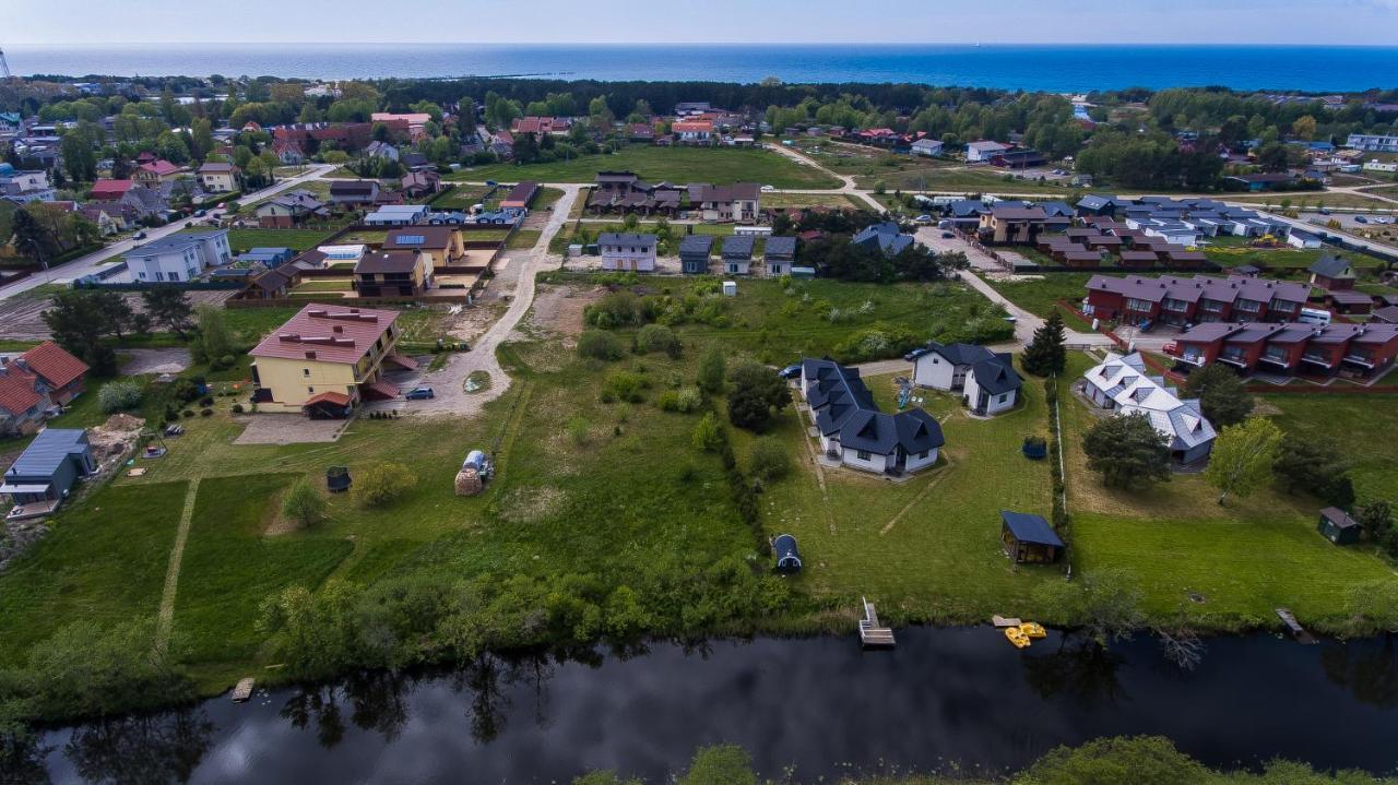 Apartamentai Upe Šventoji Exteriör bild
