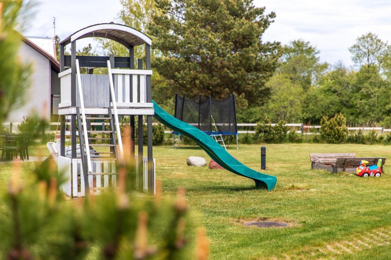 Apartamentai Upe Šventoji Exteriör bild